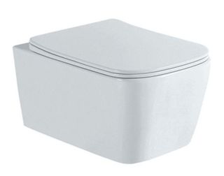 Подвесной унитаз Aquatek Либра New AQ1148N-00 безободковый белый